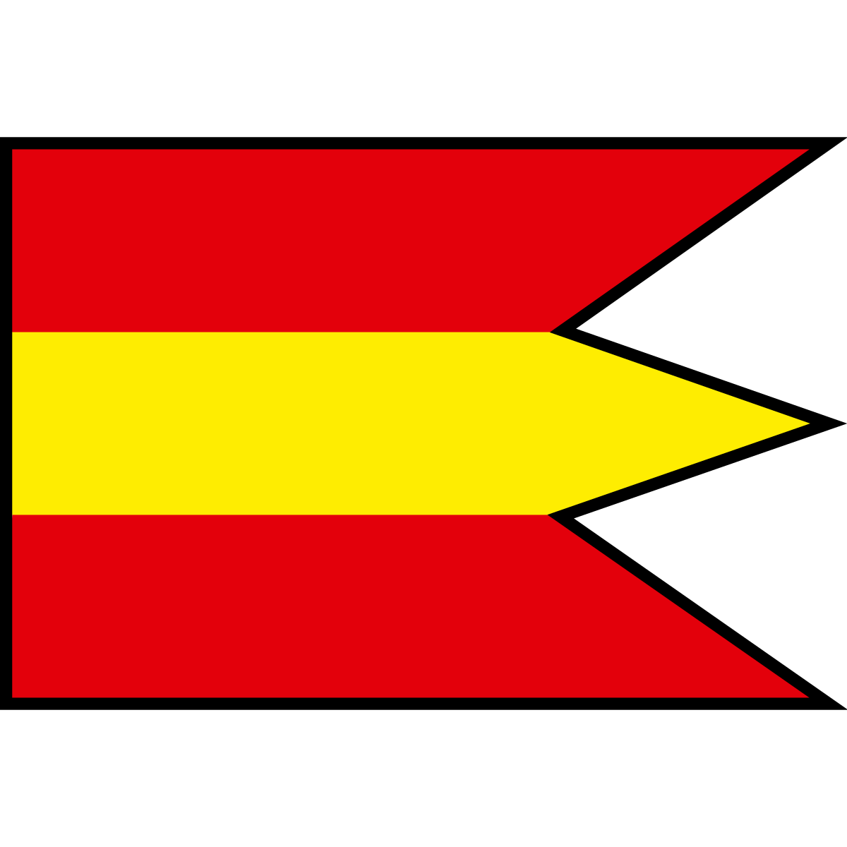 Flag of Tepličky, Region of Trnava