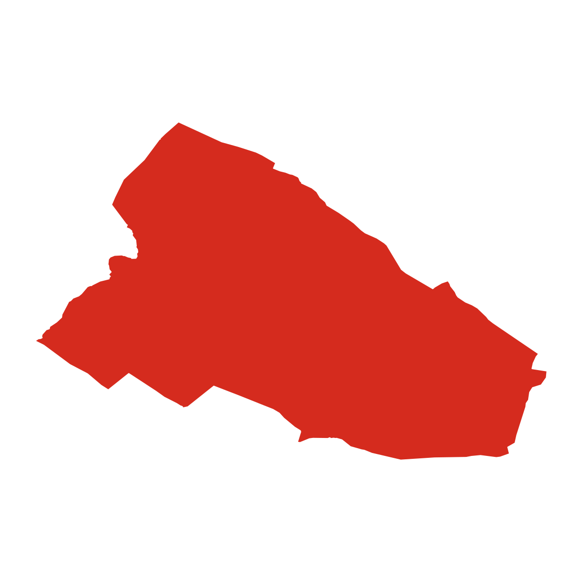 Terany city boundary