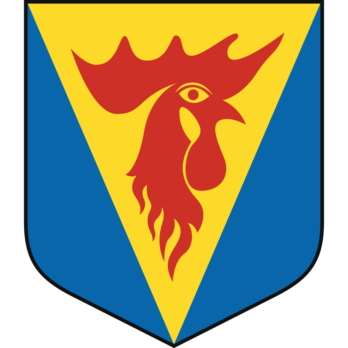 Coat of arms of Terasy I, Region of Nitra
