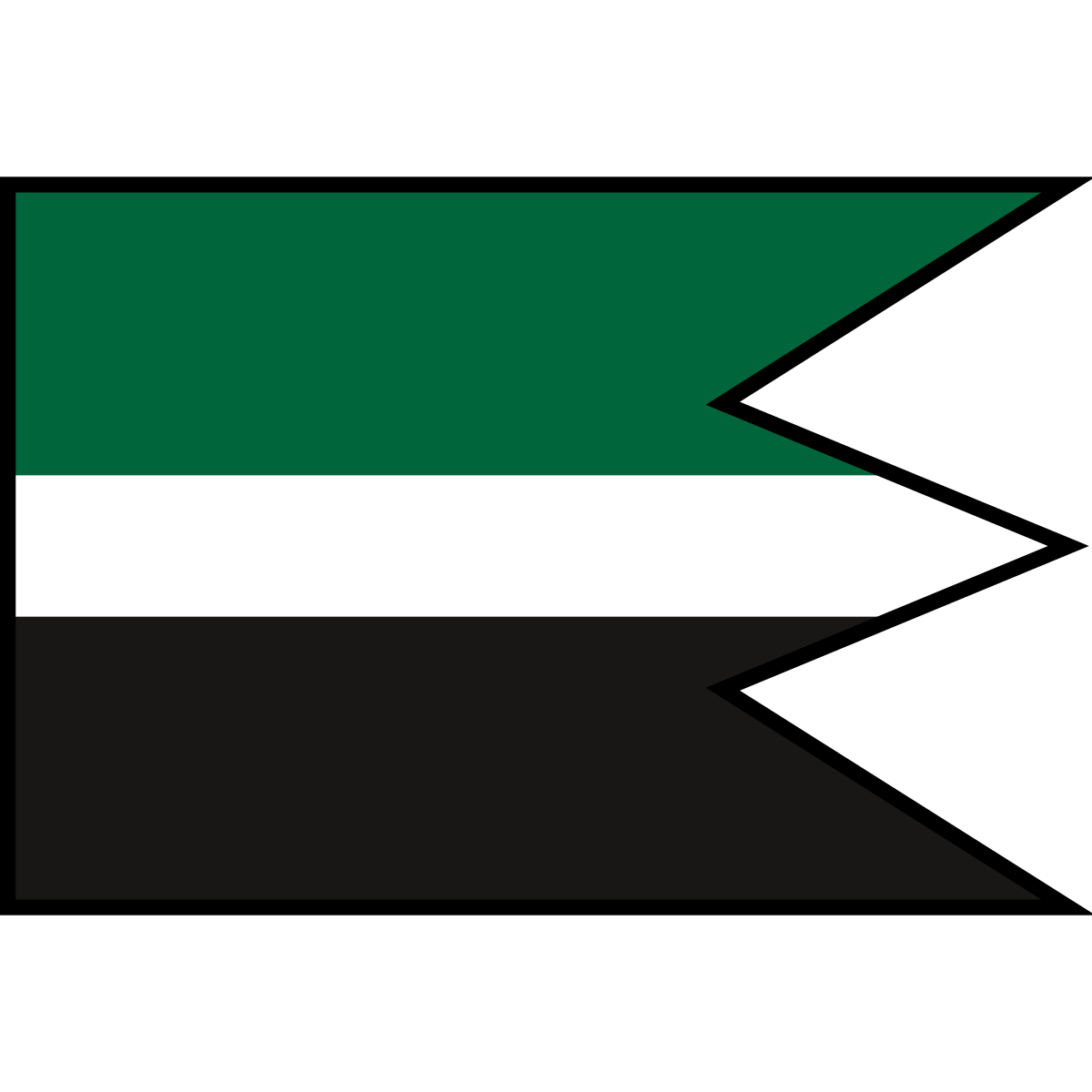 Flag of Teriakovce, Region of Prešov