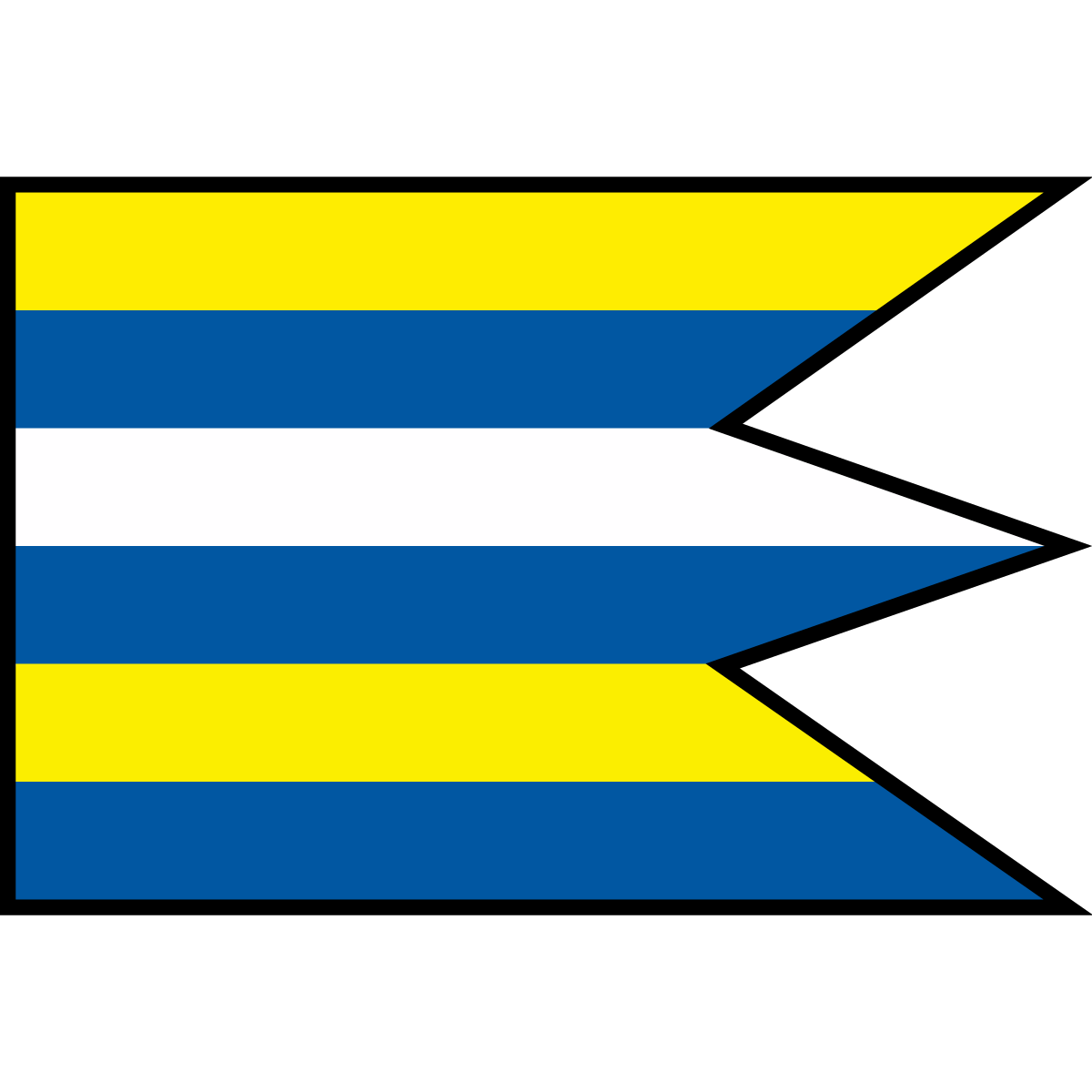 Flag of Tesárske Mlyňany, Region of Nitra