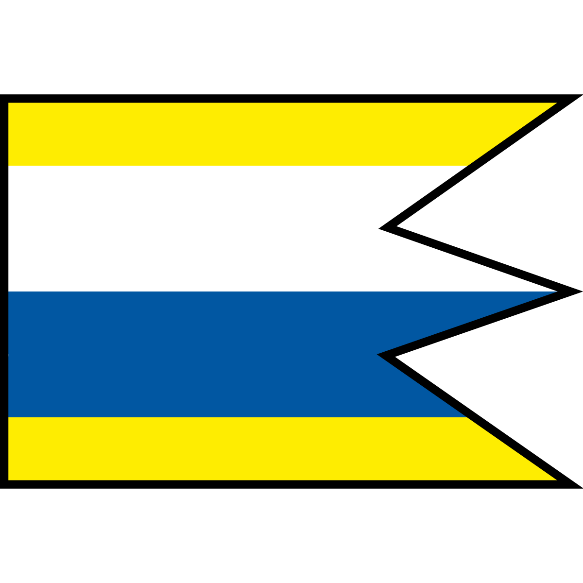 Vlajka mesta Tížikovci, Trenčiansky kraj