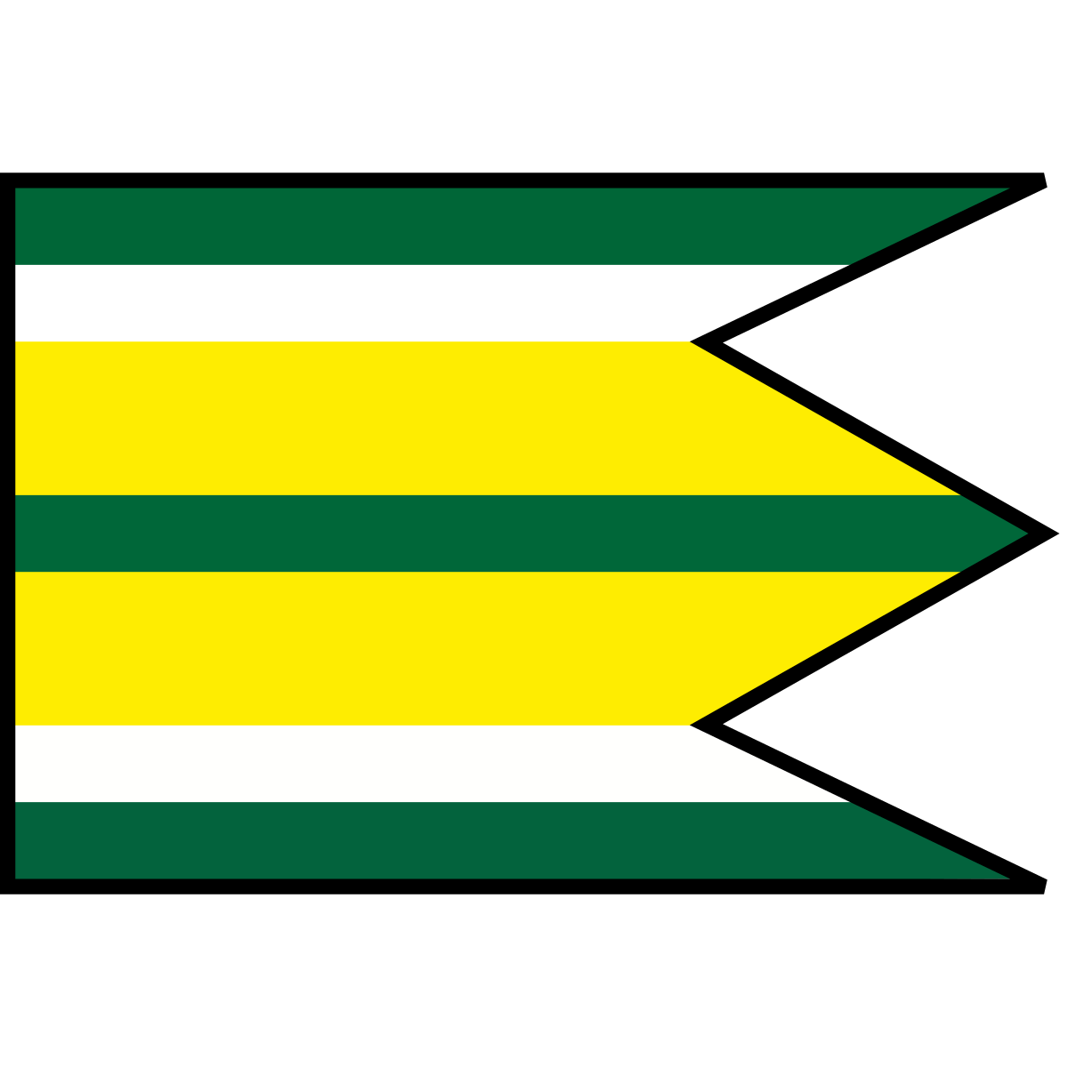 Flag of Tôň, Region of Nitra