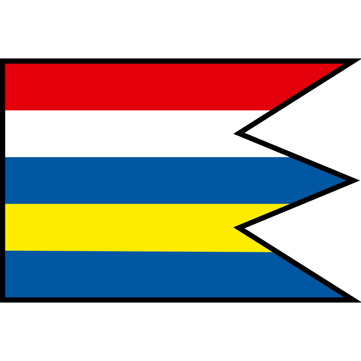 Flag of Torysky, Region of Prešov