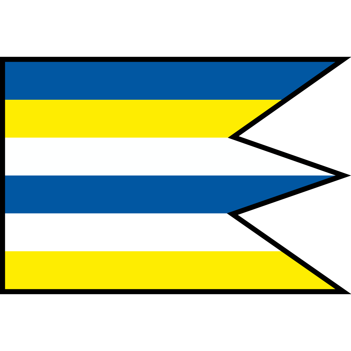 Flag of Trakovice, Region of Trnava