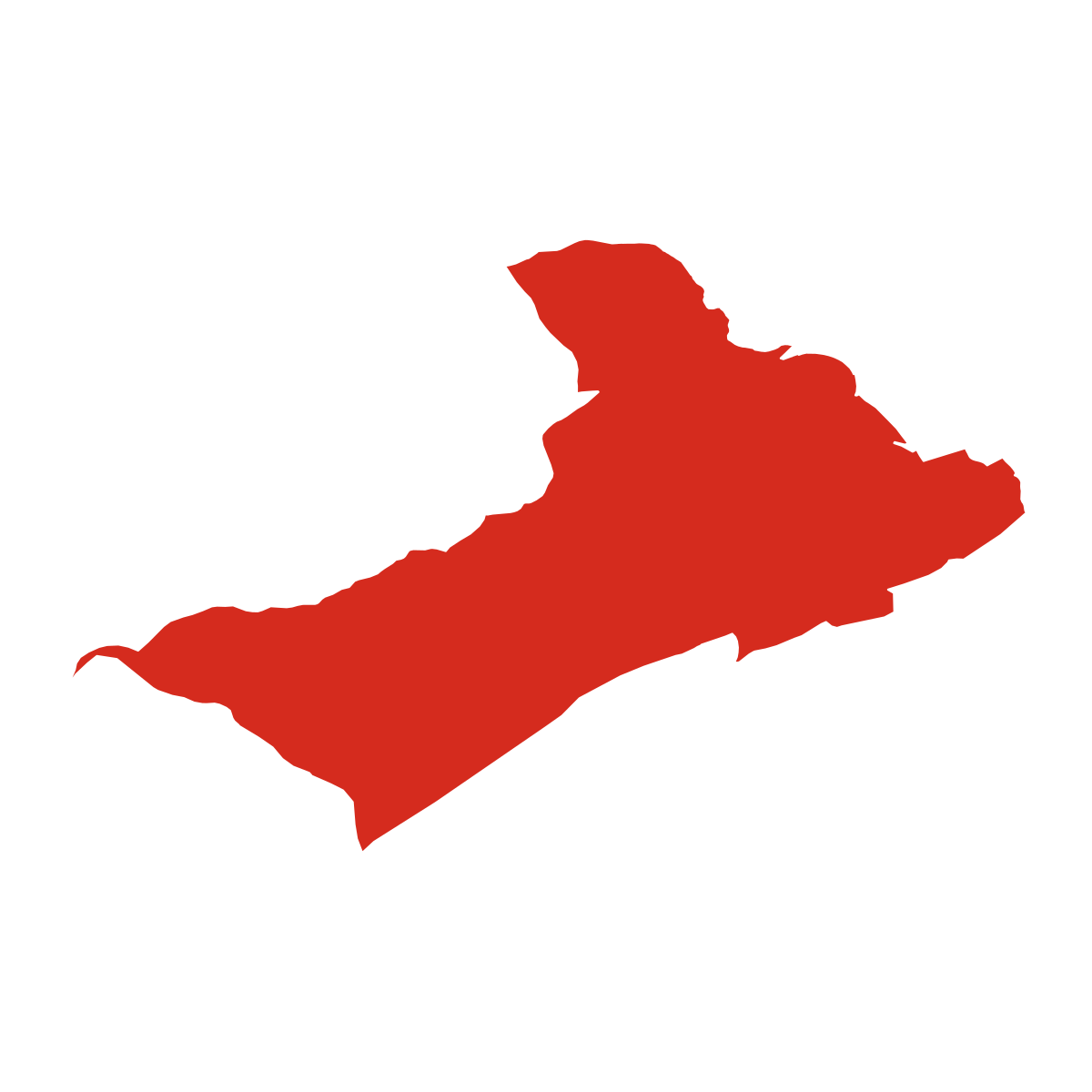 Trhová Hradská city boundary