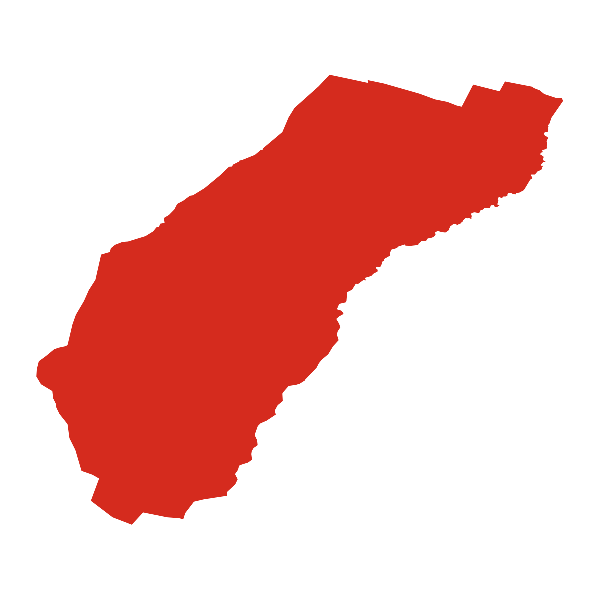 Trpín city boundary