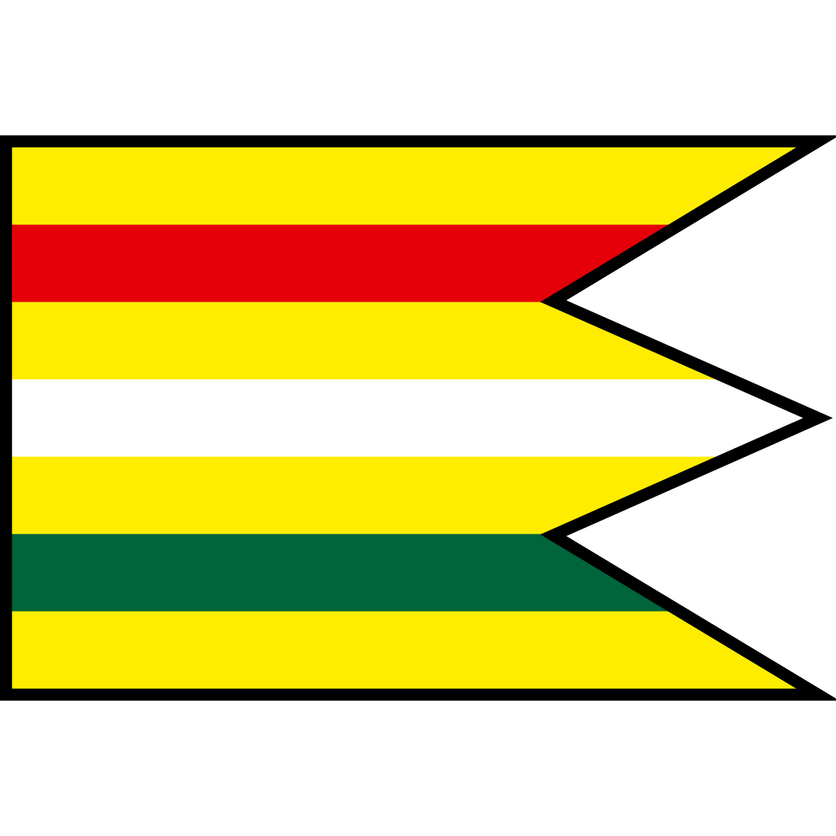Flag of Trstice, Region of Trnava