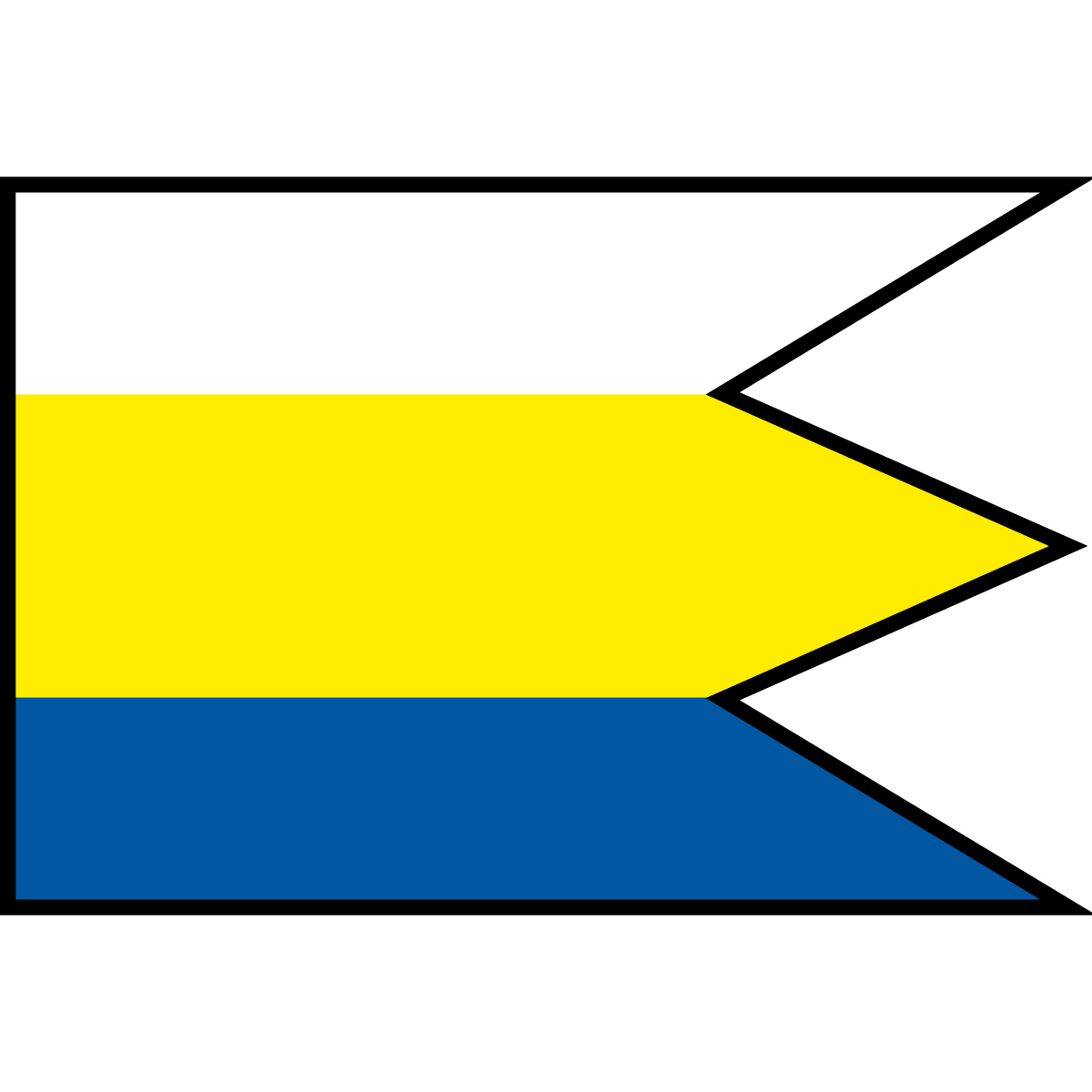 Flag of Trstín, Region of Trnava