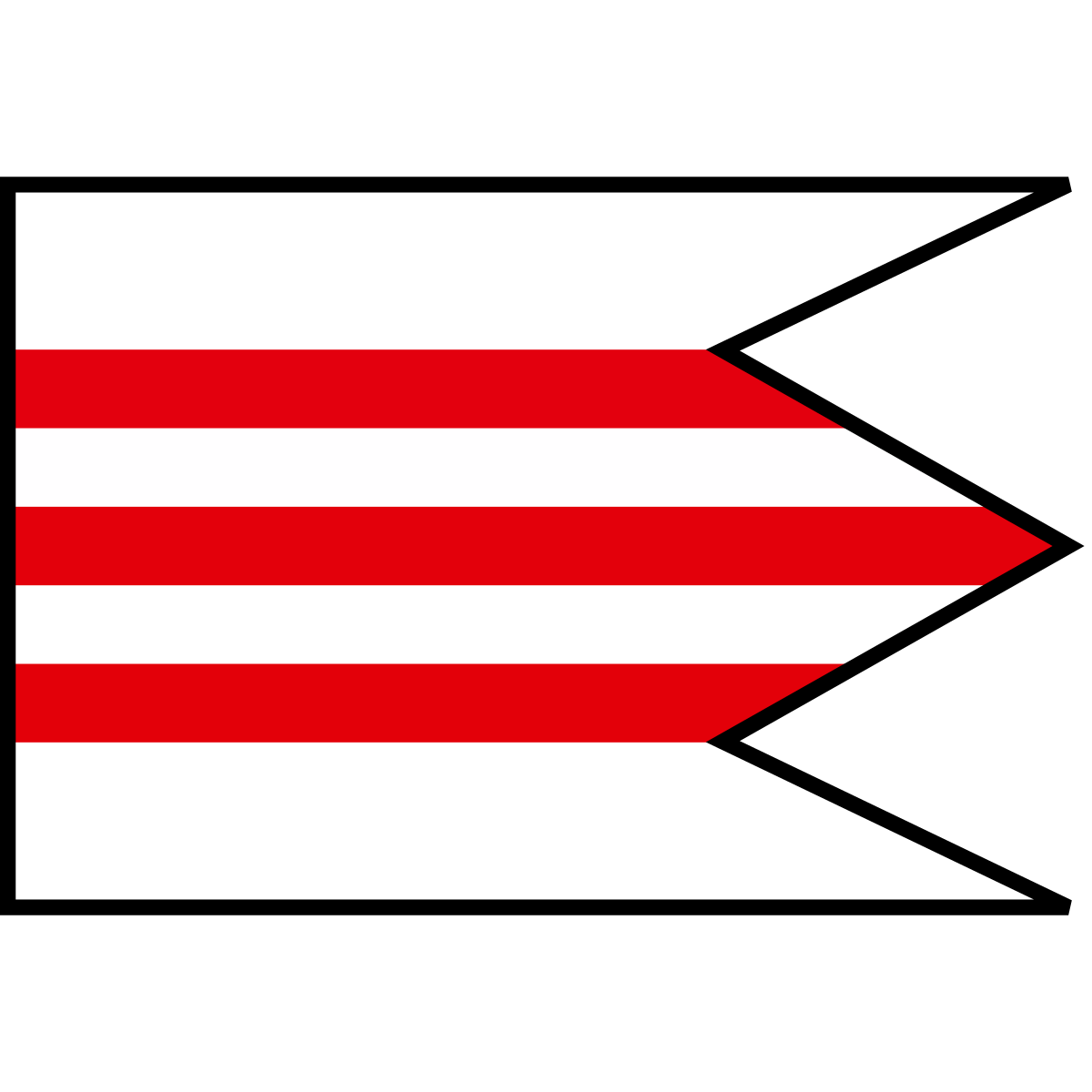 Flag of Tulčík, Region of Prešov