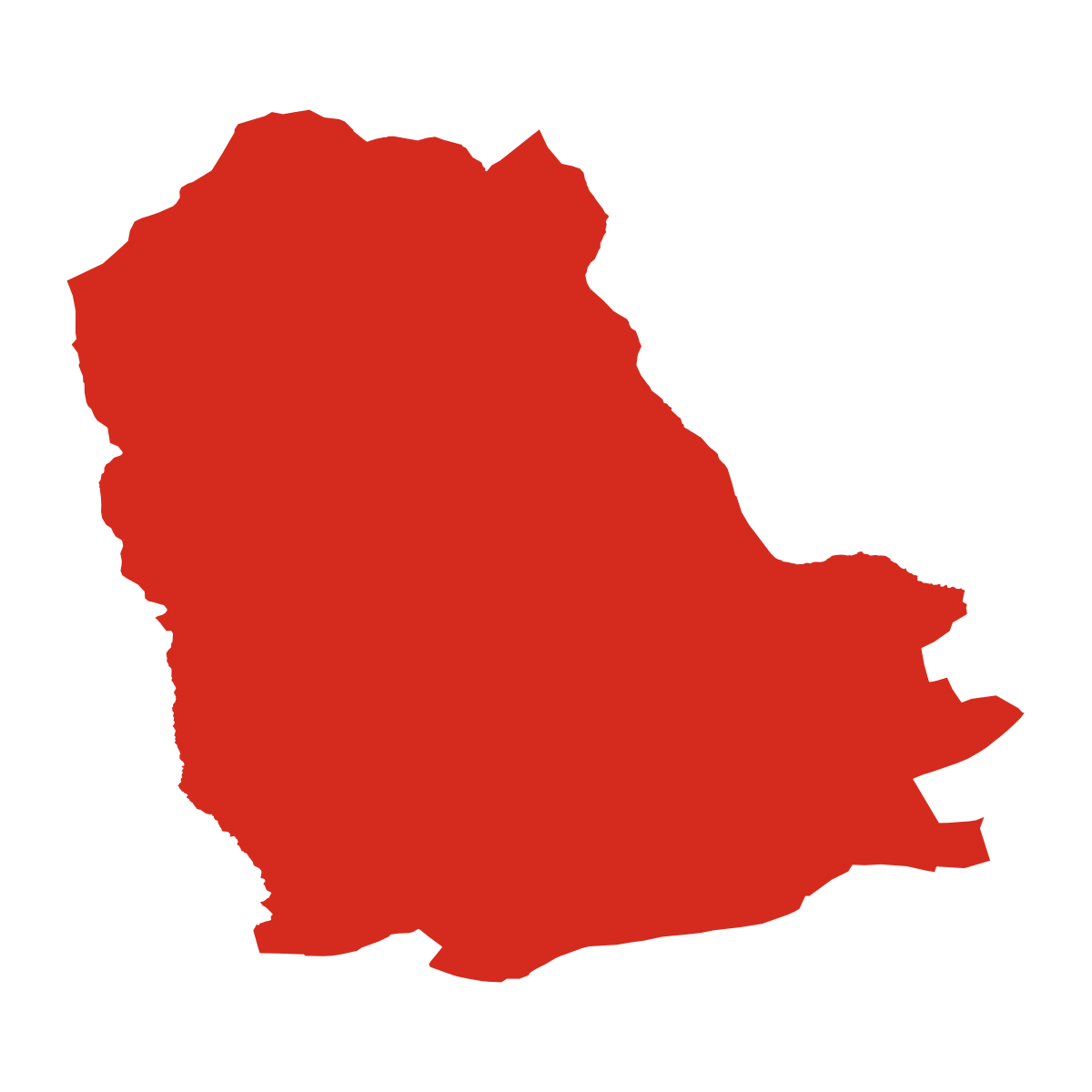 Turany city boundary