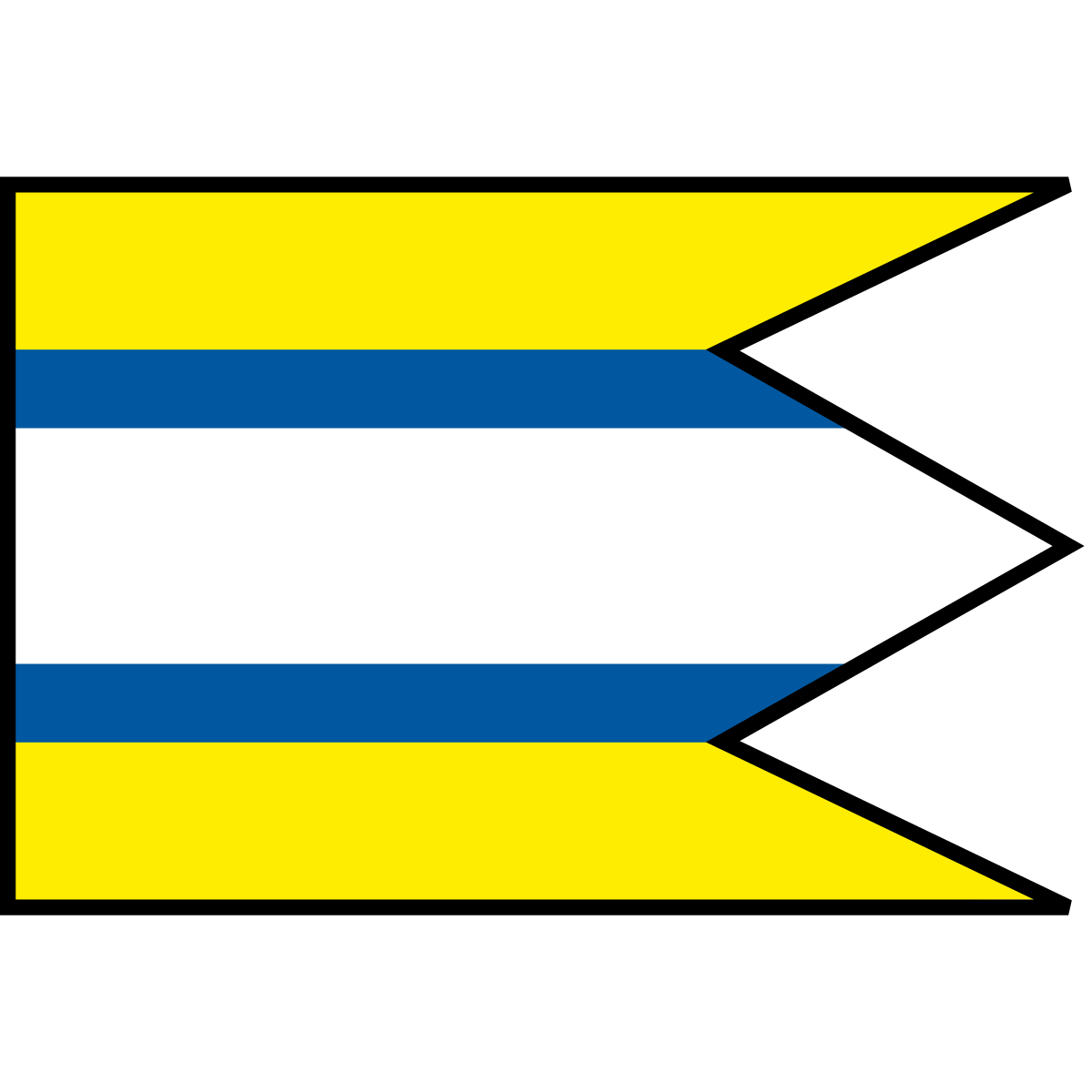 Flag of Turčianske Jaseno, Region of Žilina