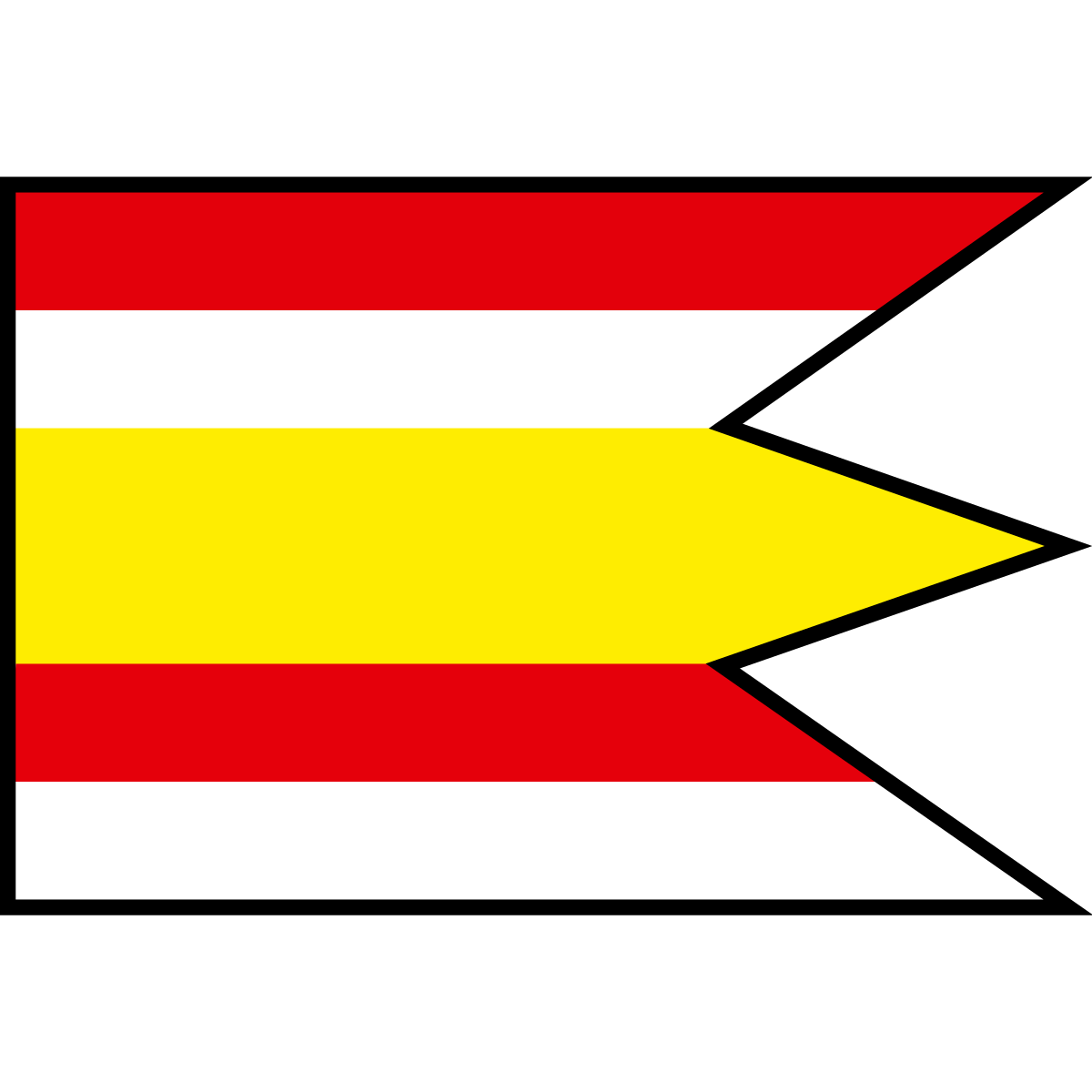 Flag of Turčok, Region of Banská Bystrica
