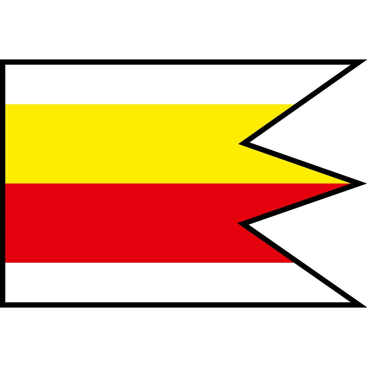 Flag of Turík, Region of Žilina