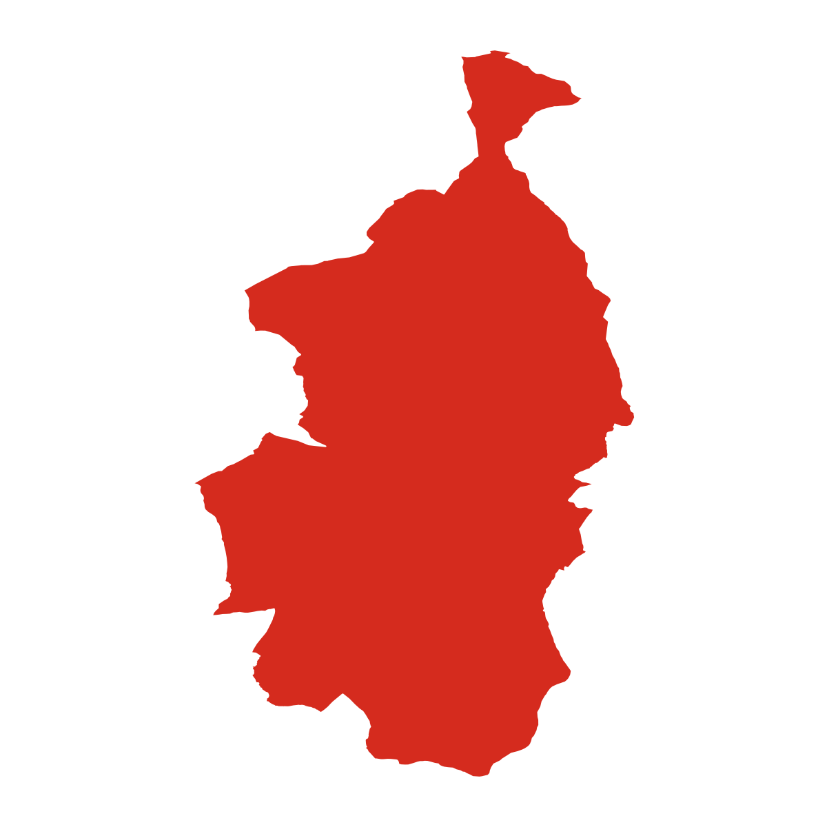 Hranica mesta Turzovka-Stred