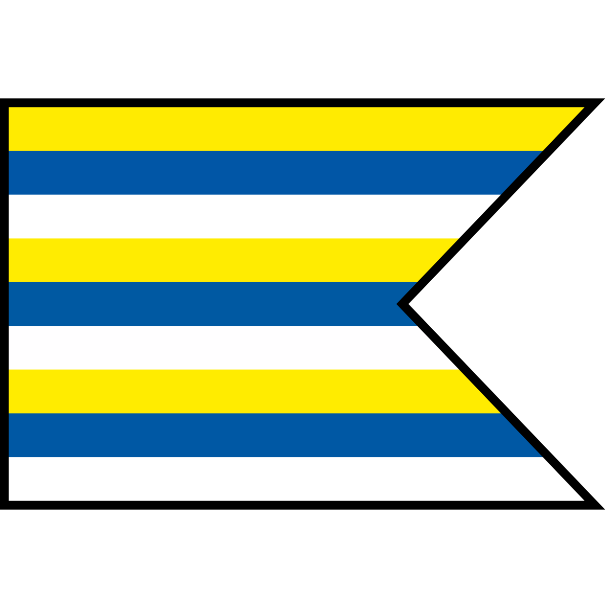 Flag of Tvrdošín, Region of Žilina