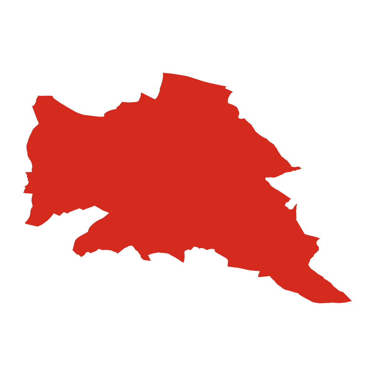 U Sadákov city boundary