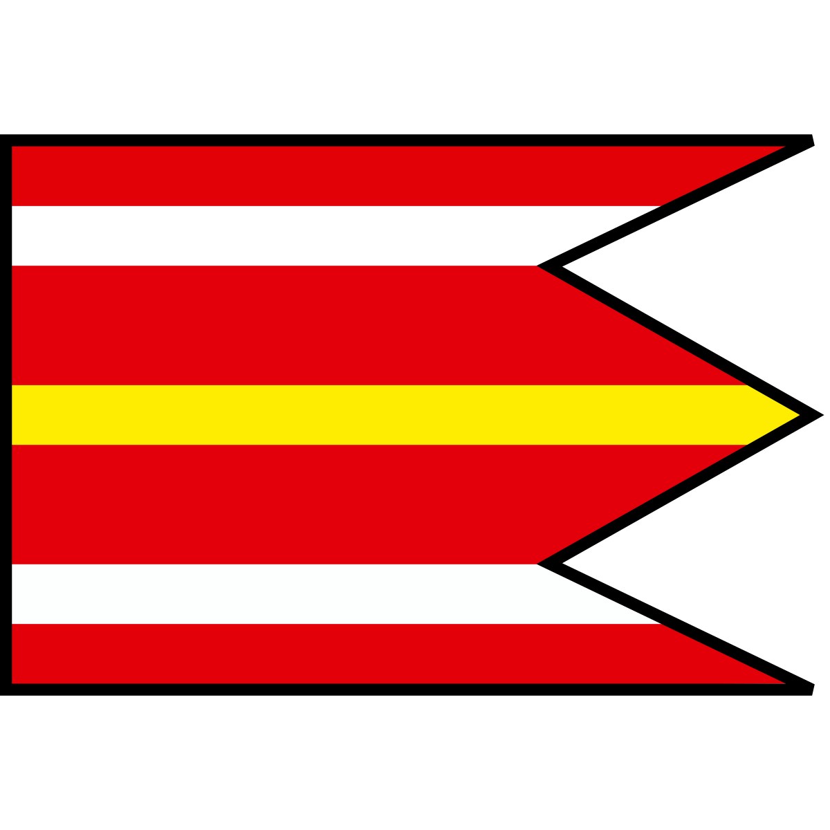 Flag of Úsvit, Region of Banská Bystrica