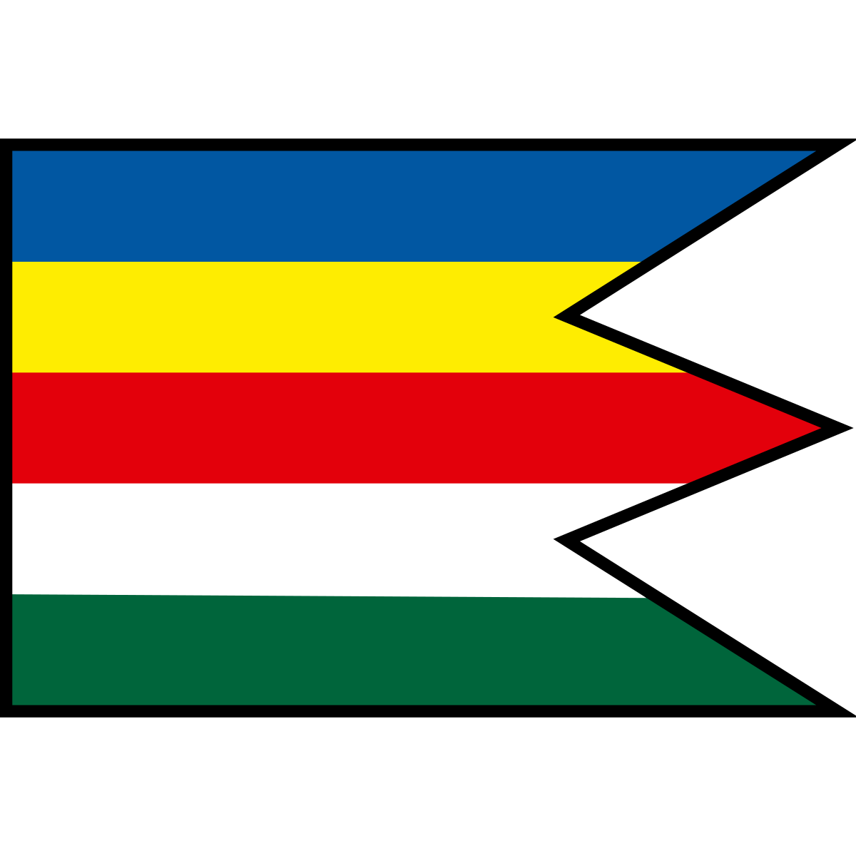 Flag of Valangy, Region of Žilina