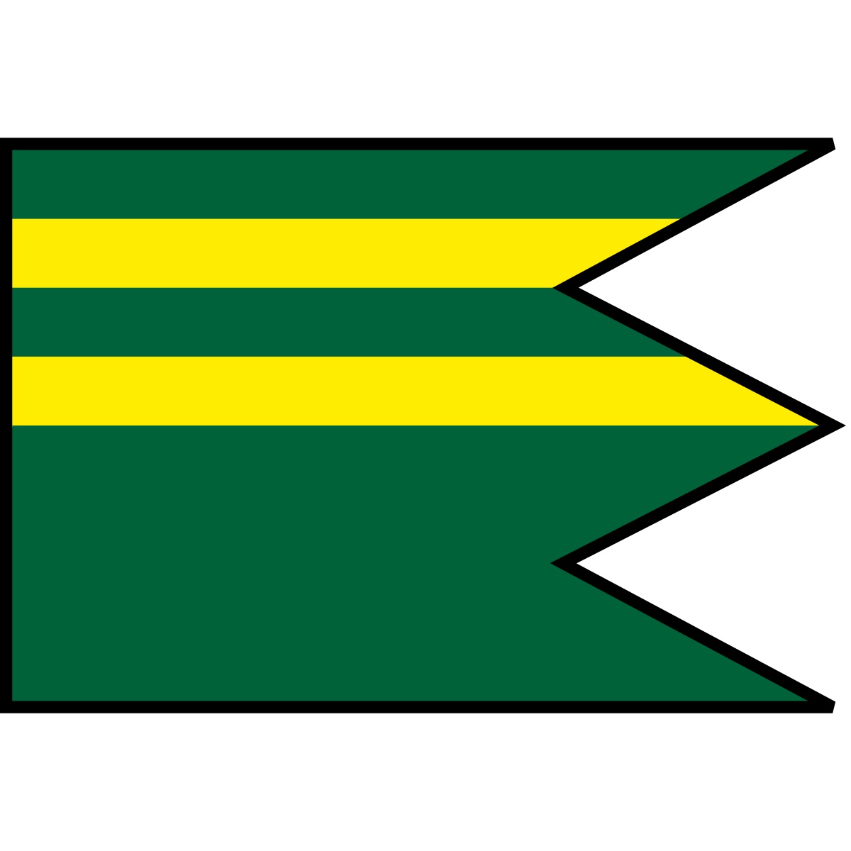 Flag of Vaniškovce, Region of Prešov