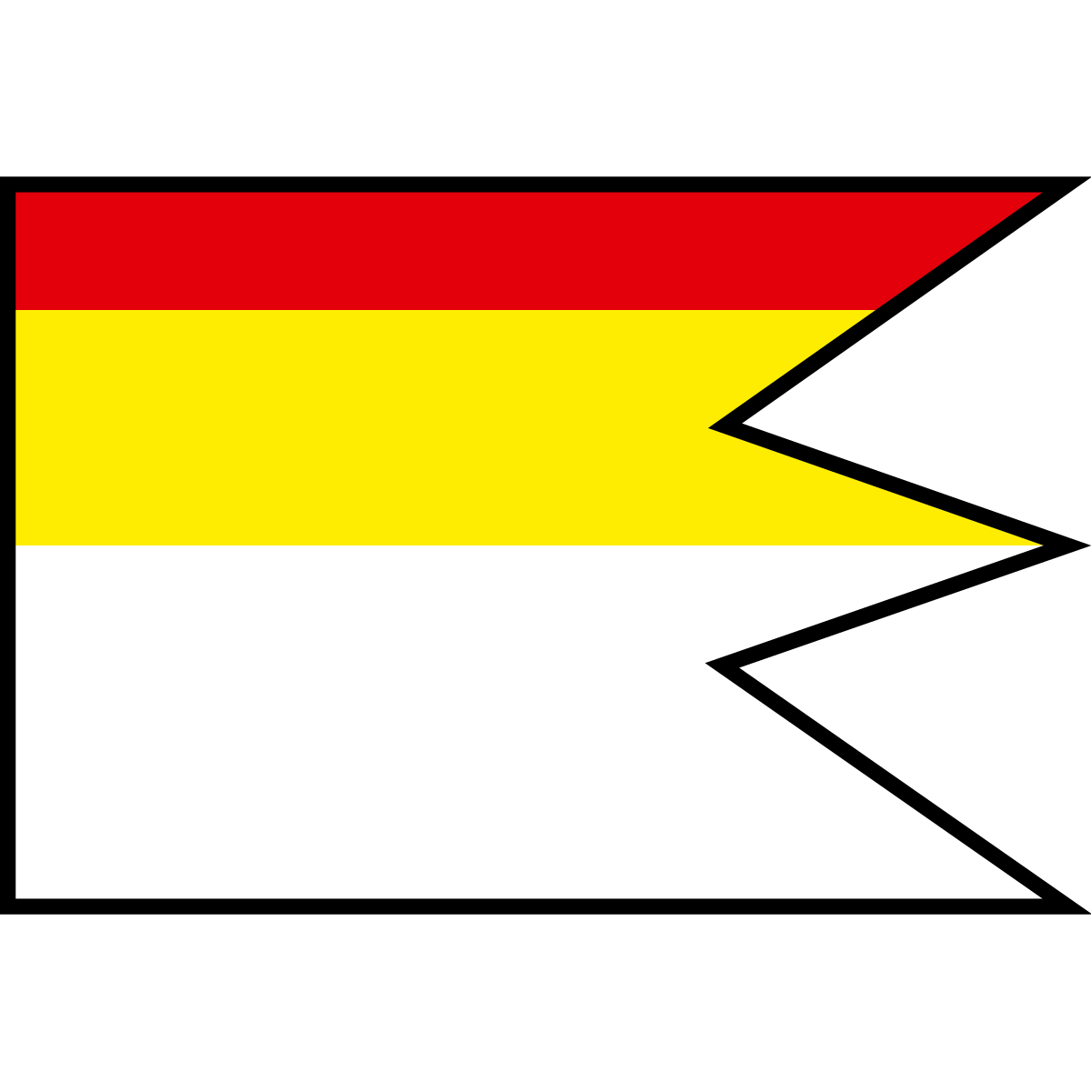 Flag of Vavrinec, Region of Prešov