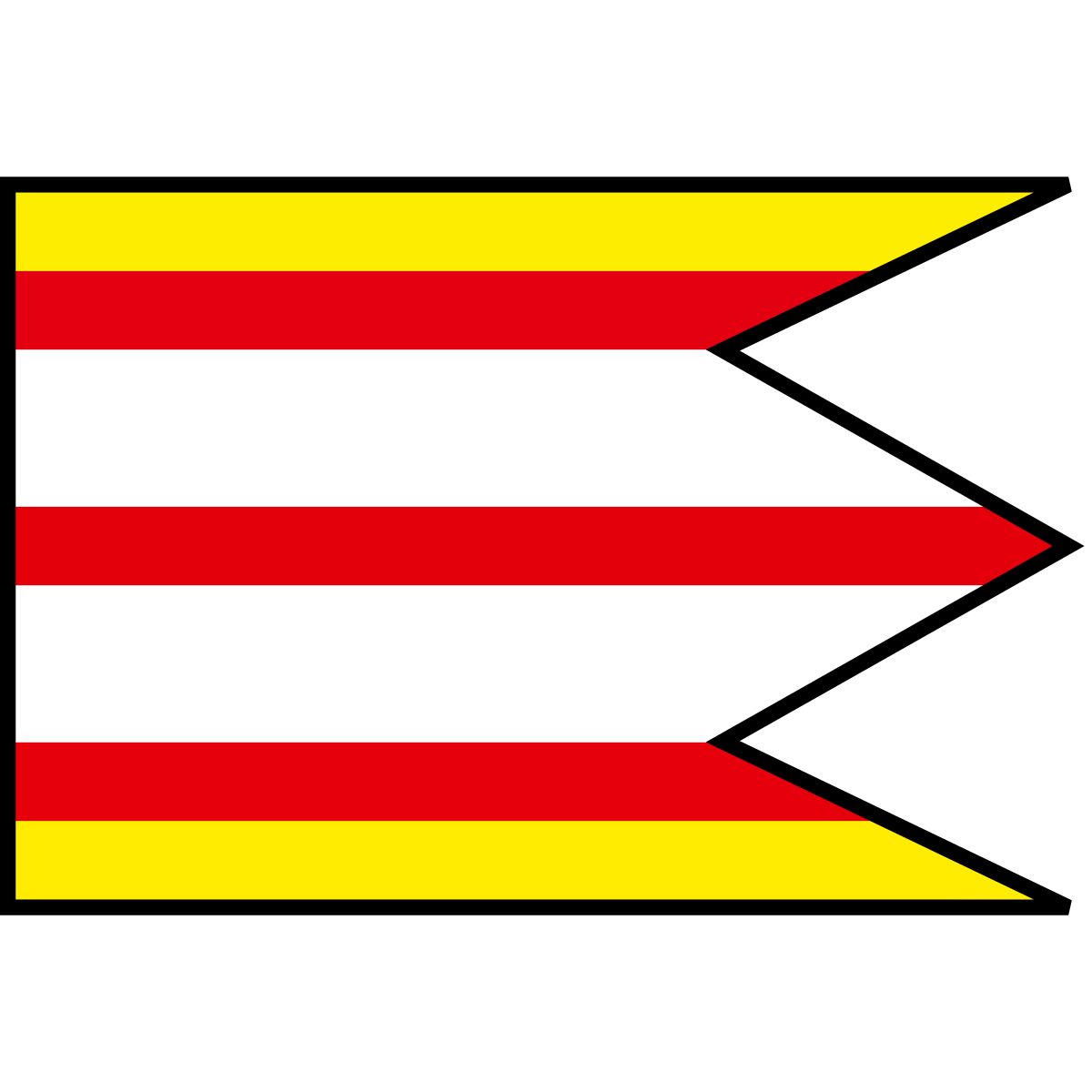 Flag of Vavrišovo, Region of Žilina