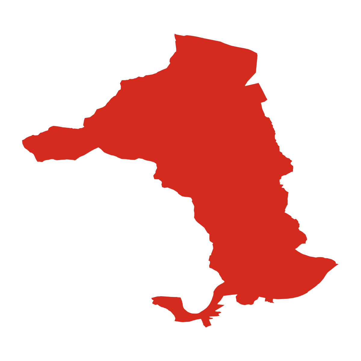 Veličná city boundary