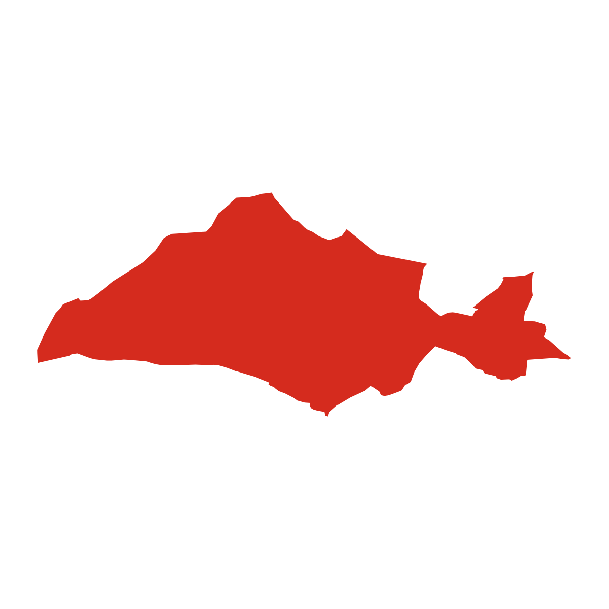 Veľká Čierna city boundary