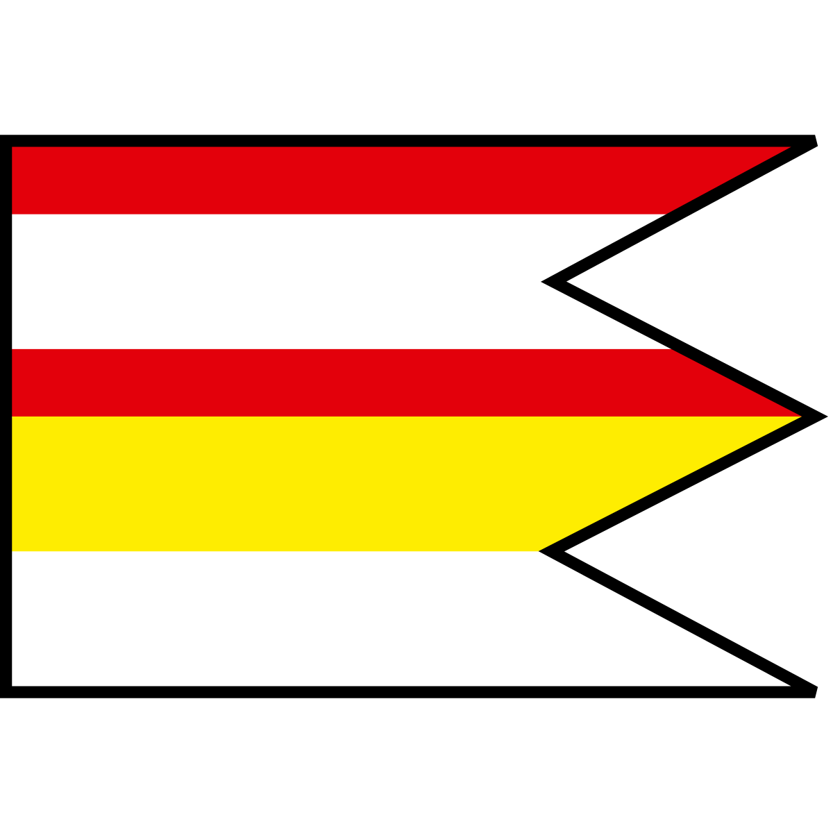 Flag of Veľká Dolina, Region of Nitra