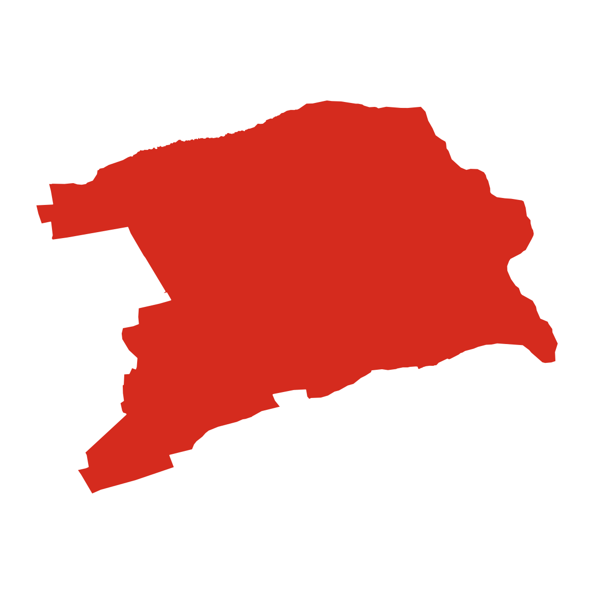 Veľká Tŕňa city boundary