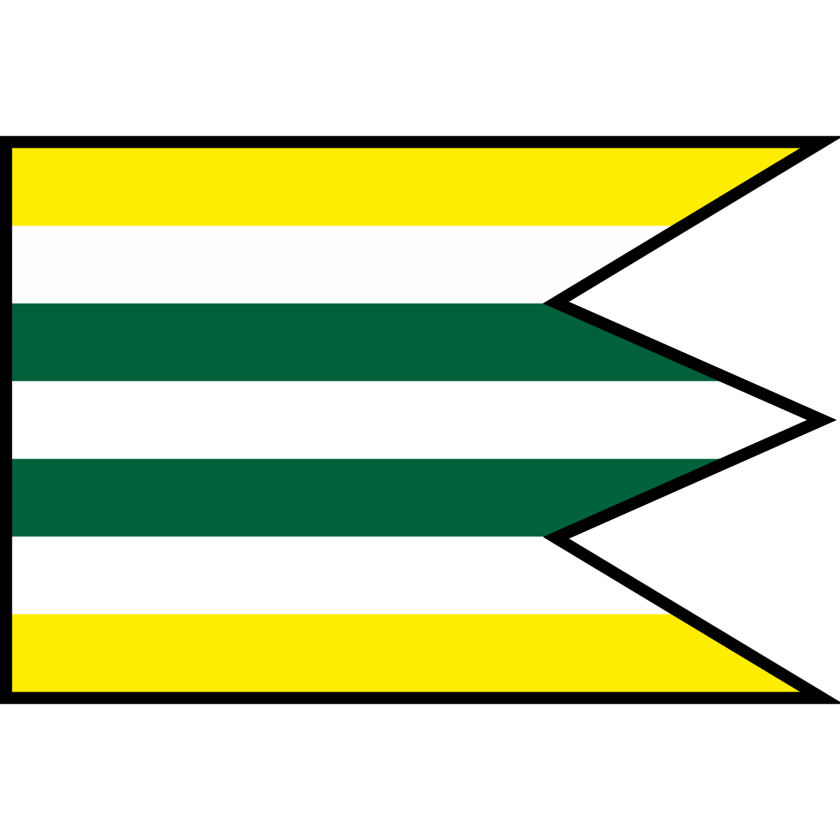 Flag of Veľká Ves, Region of Nitra