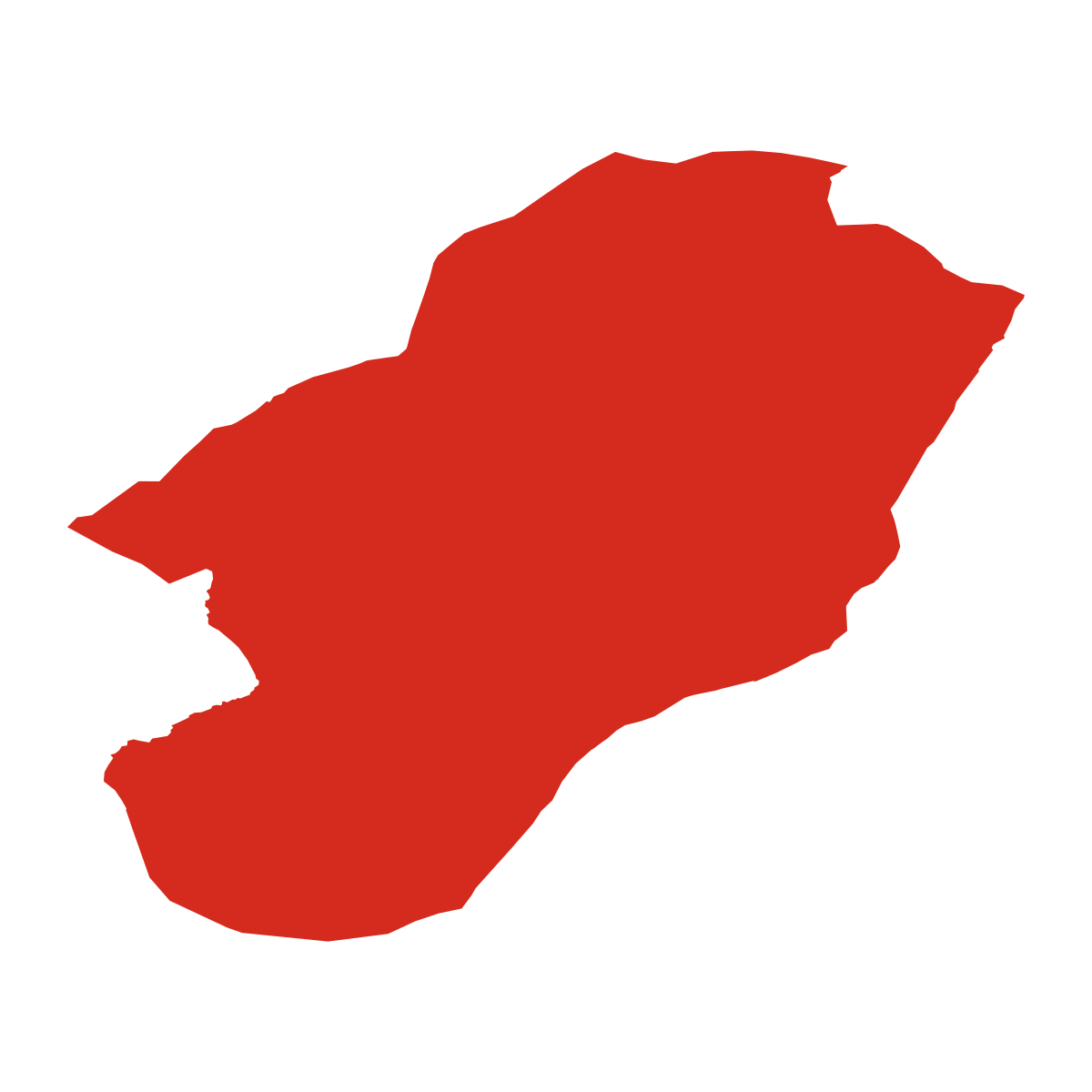 Veľké Borové city boundary