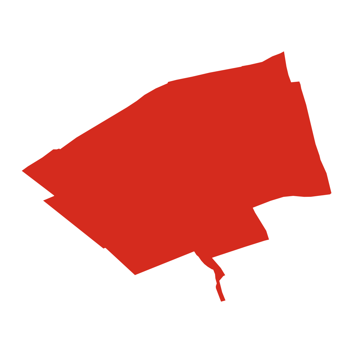 Veľké Chyndice city boundary