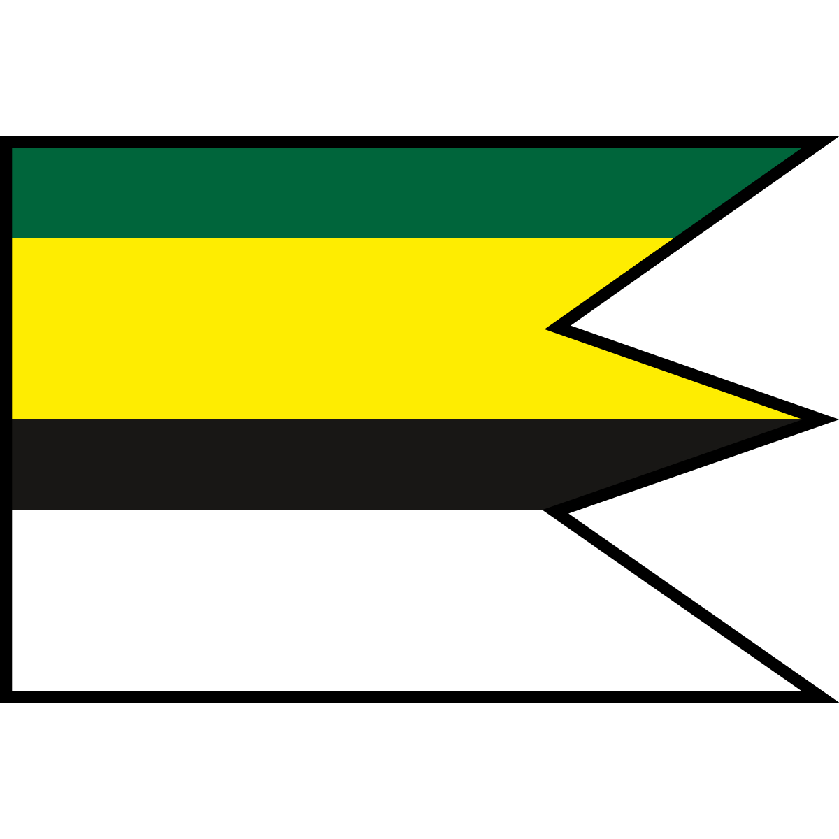 Flag of Veľké Turovce, Region of Nitra