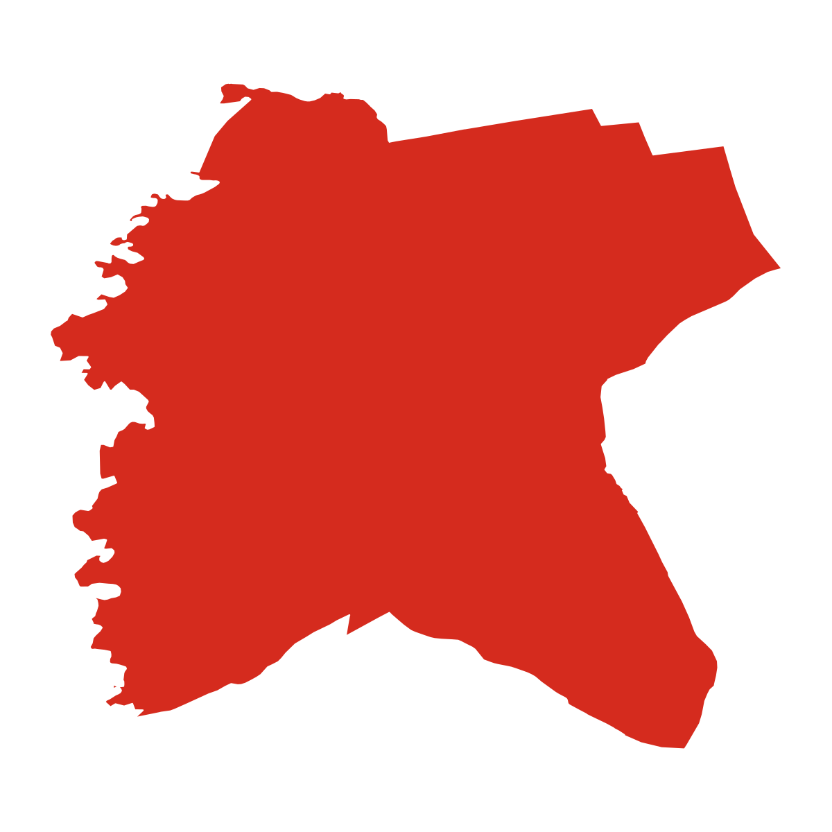 Veľký Čepčín city boundary