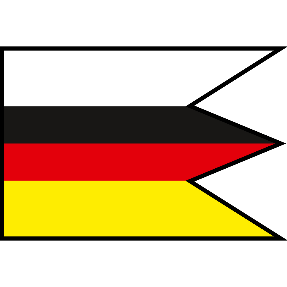 Flag of Veľký Folkmar, Region of Košice