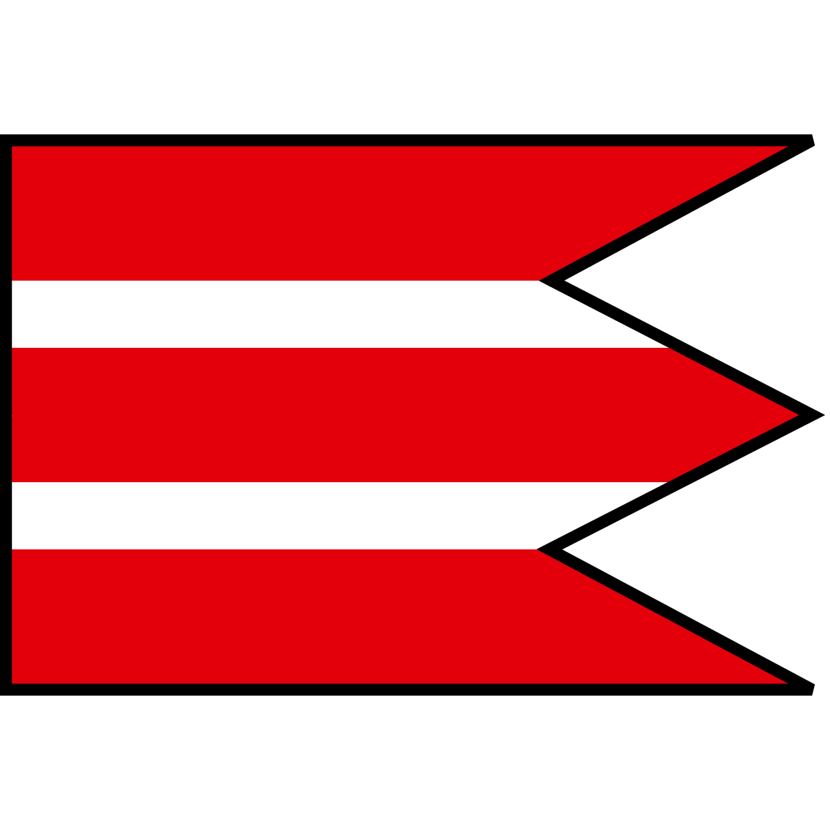 Flag of Veľký Grob, Region of Trnava
