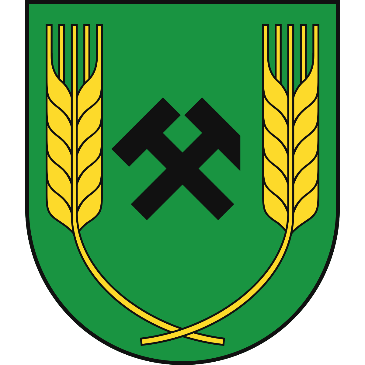 Coat of arms of Veľký Krtíš, Region of Banská Bystrica