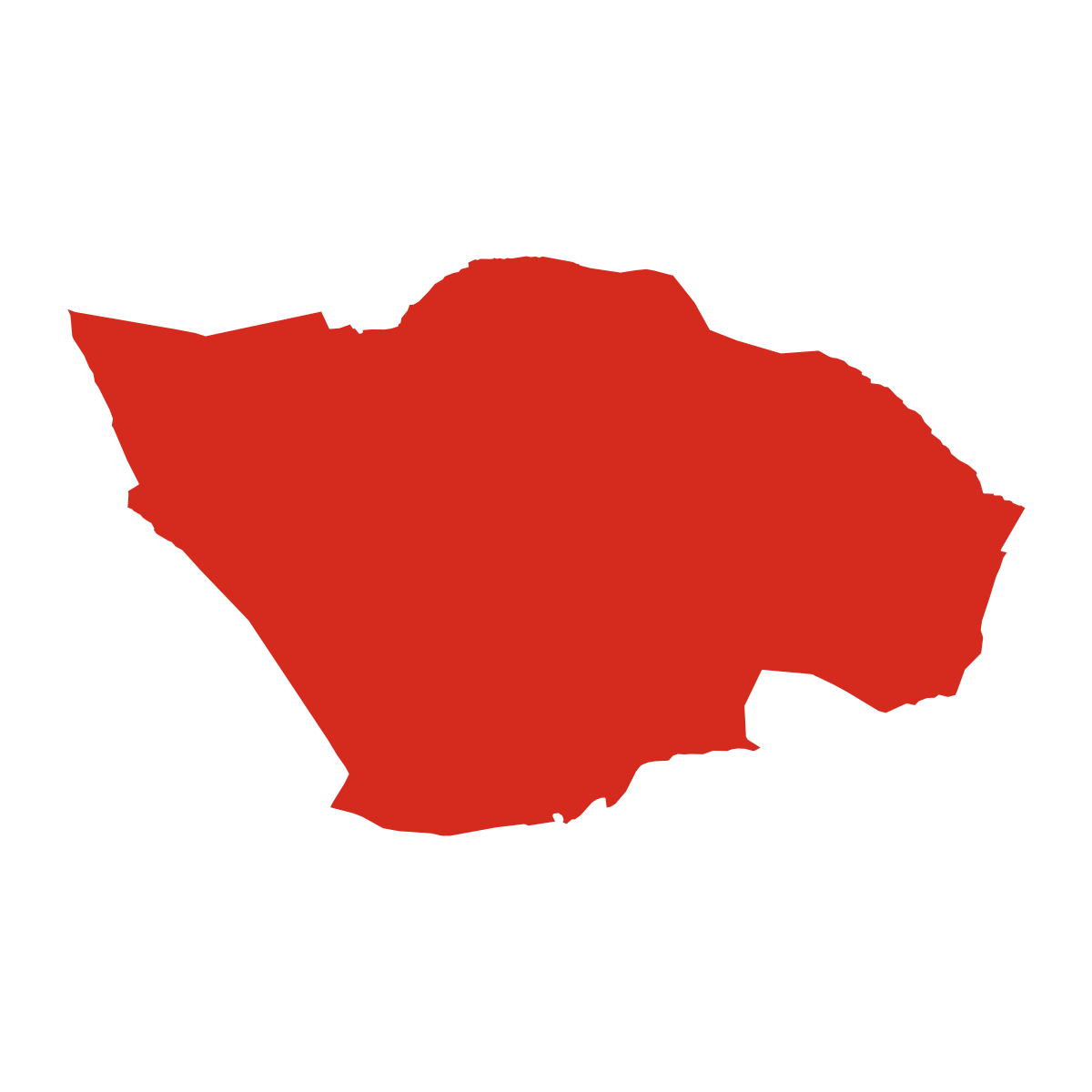 Veľký Krtíš city boundary