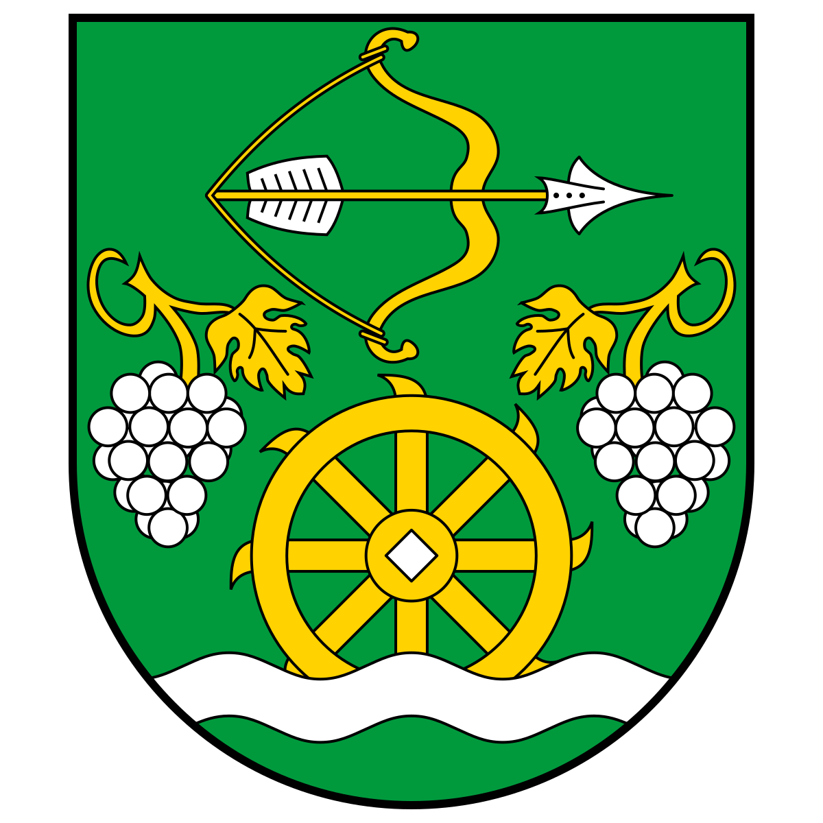 Coat of arms of Veľký Kýr, Region of Nitra