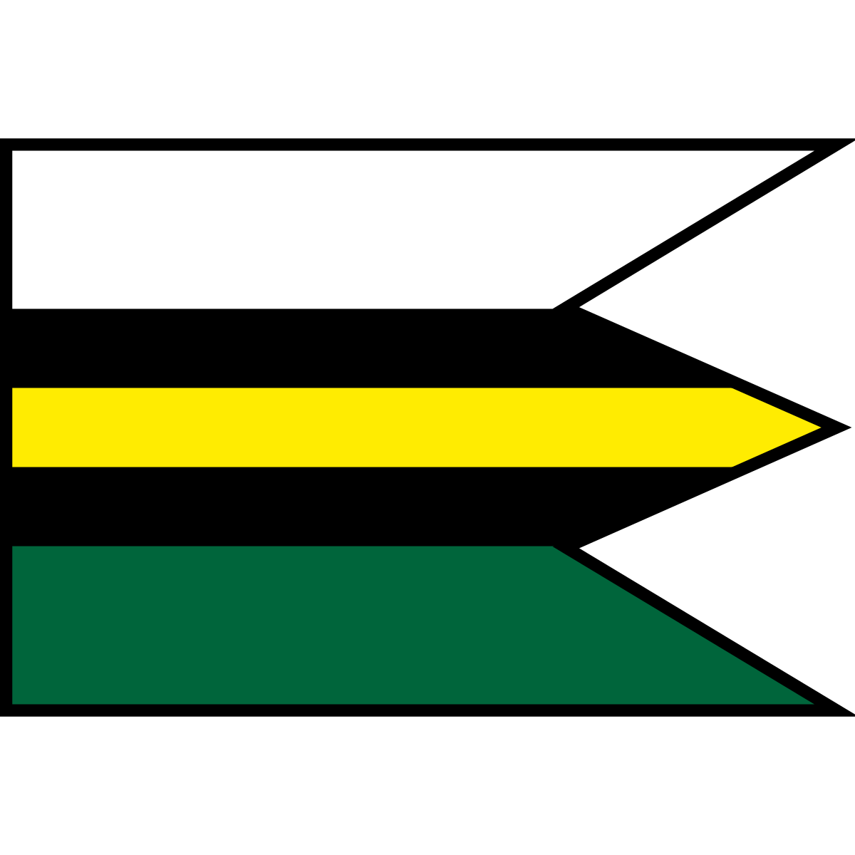 Flag of Vernár, Region of Prešov
