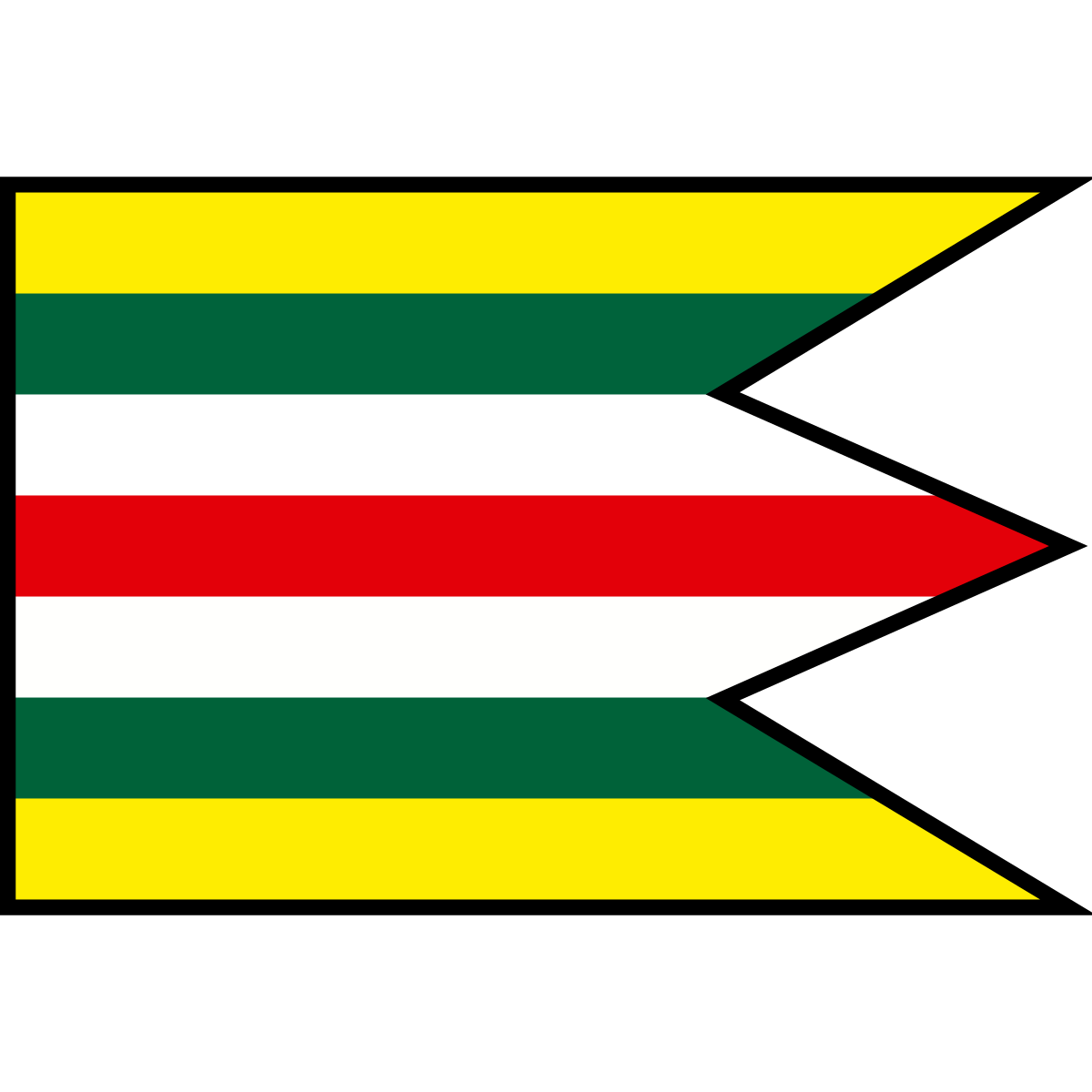 Flag of Vikartovce, Region of Prešov