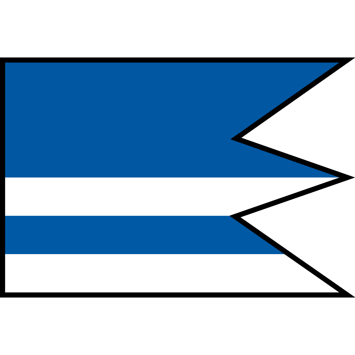 Flag of Viničné, Region of Bratislava