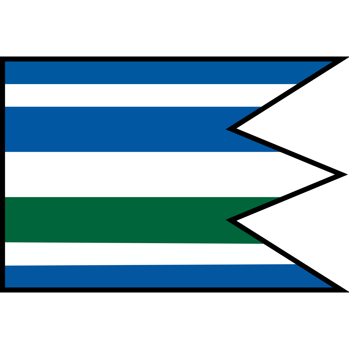 Flag of Vinohrady nad Váhom, Region of Trnava