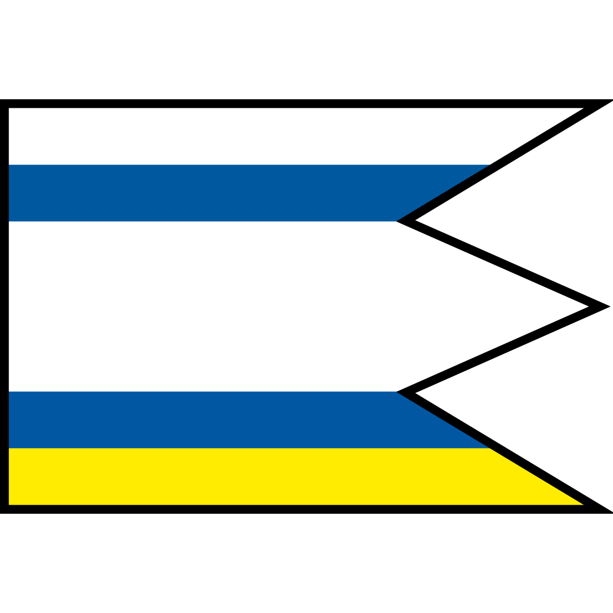 Flag of Vištuk, Region of Bratislava