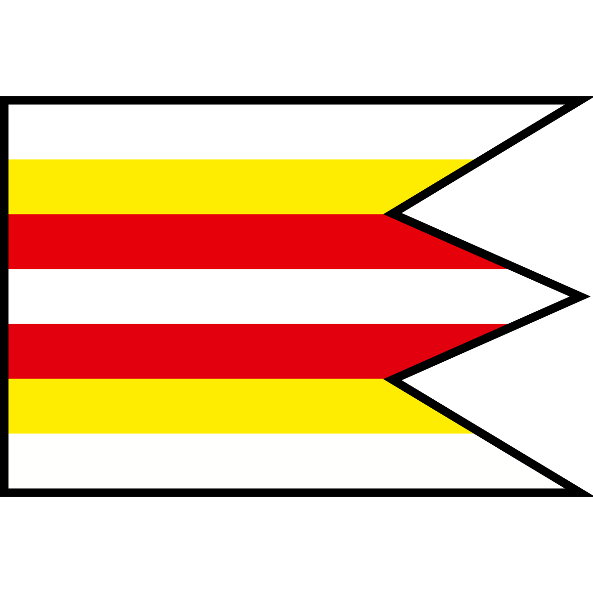 Flag of Vitanová, Region of Žilina