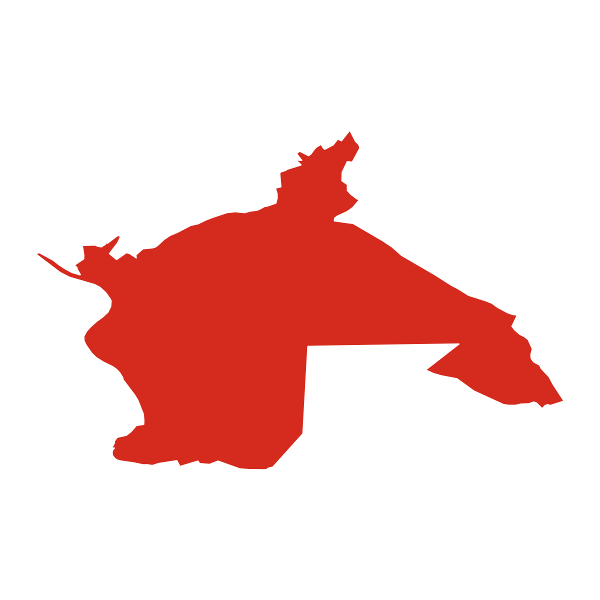 Vlkanová city boundary