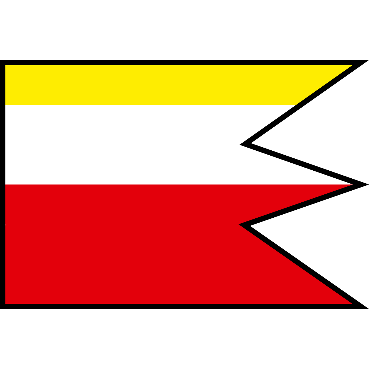 Flag of Vlky, Region of Bratislava