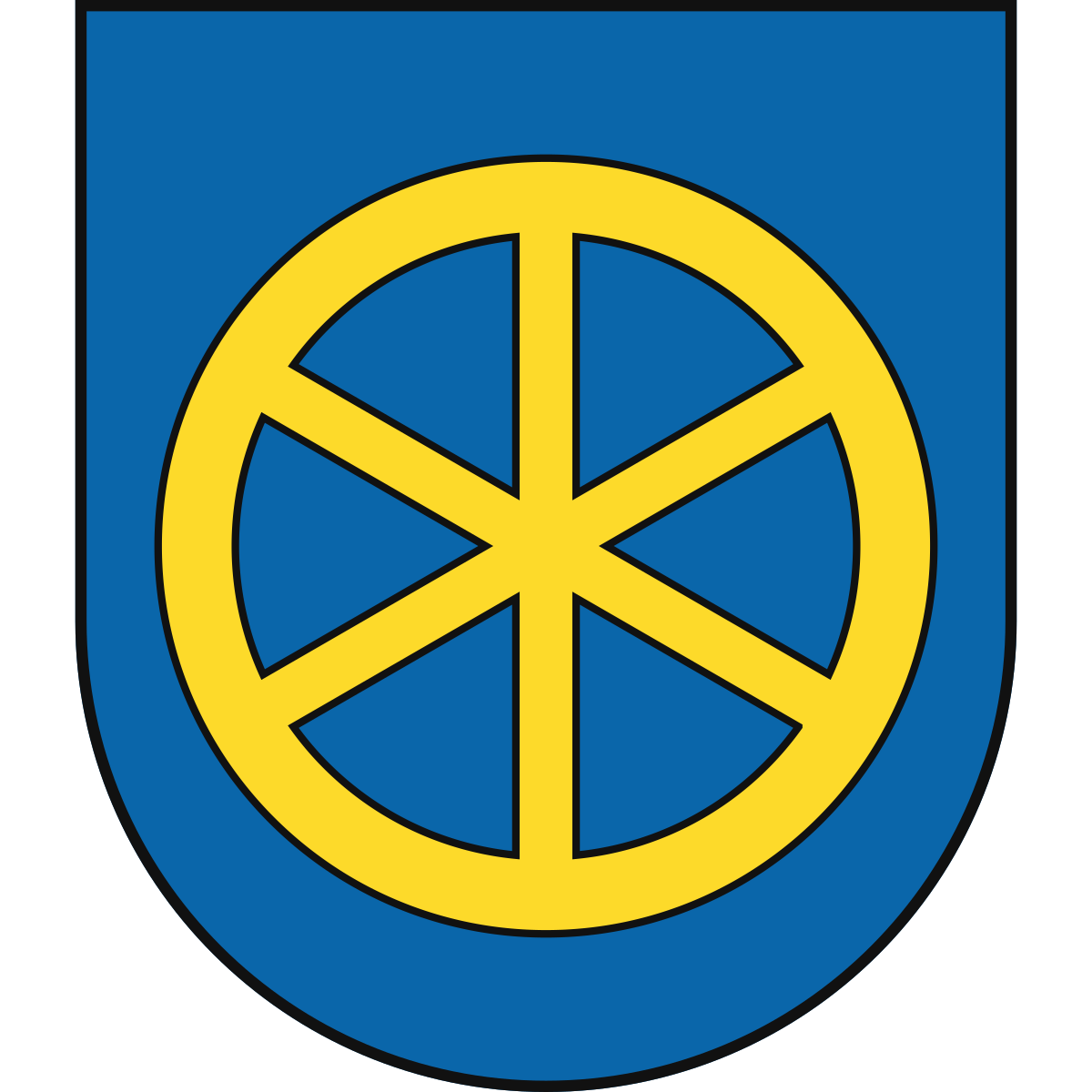 Coat of arms of Vodáreň, Region of Trnava