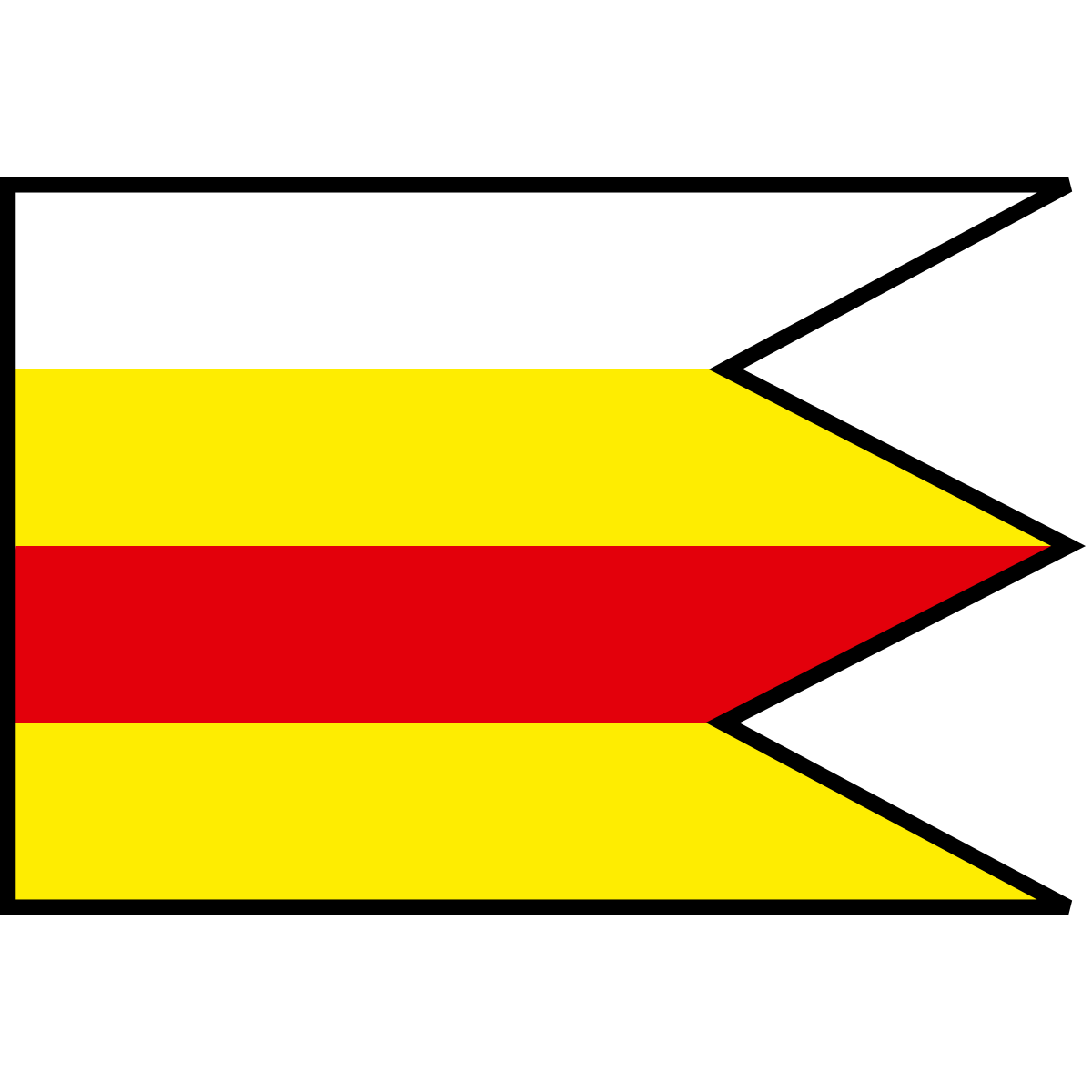 Flag of Vojčice, Region of Košice